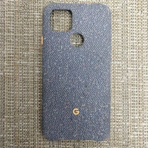Google pixel 4a 5G OEM case blue confetti